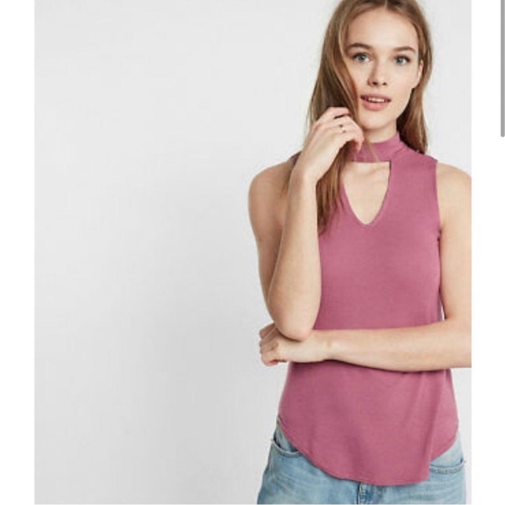 Express Choker Sleeveless Top NWT